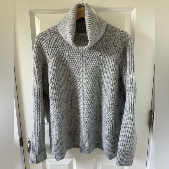 Madewell Mercer Turtleneck Knit Wool blend Sweater - Picture 3 of 10